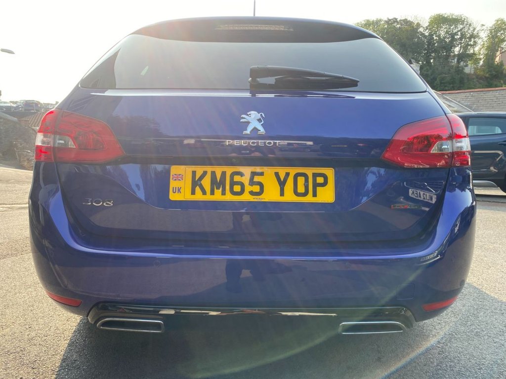 USED 2015 65 PEUGEOT 308 SW 2.0 BlueHDi GT Line Estate 5dr Diesel Auto Euro 6 (s/s) (150 ps) LOW MILEAGE/ FULL SERVICE HISTORY