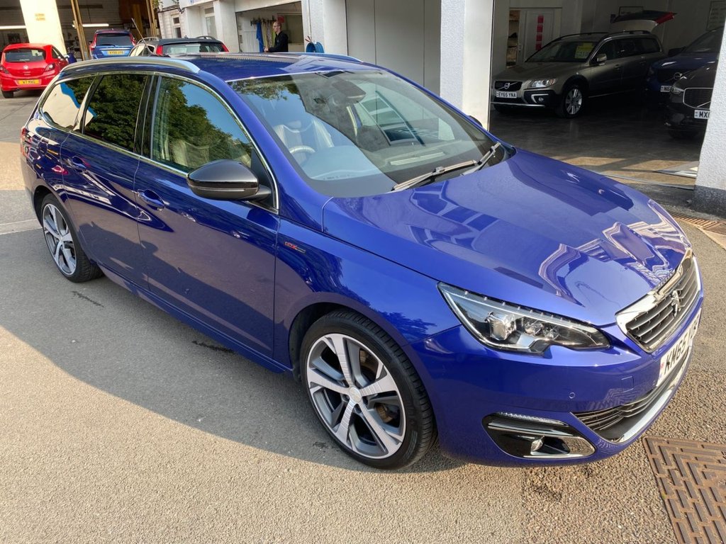 USED 2015 65 PEUGEOT 308 SW 2.0 BlueHDi GT Line Estate 5dr Diesel Auto Euro 6 (s/s) (150 ps) LOW MILEAGE/ FULL SERVICE HISTORY