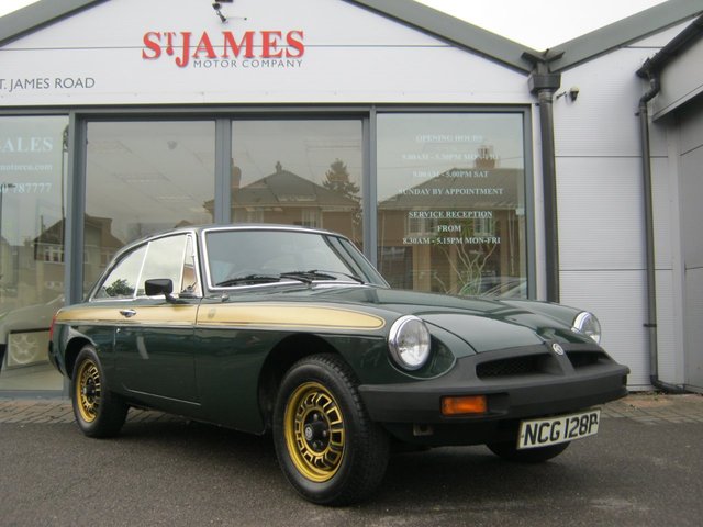 1975 P MG MGb 1.8 BGT 3d 50TH JUBILEE ANNIVERSARY EDITION