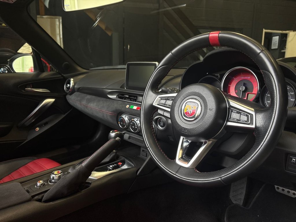 USED 2018 F ABARTH 124 SPIDER 1.4 MultiAir Convertible 2dr Petrol Auto Euro 6 (170 ps) BOSE|VISIBILITY PACK|1 OWNER