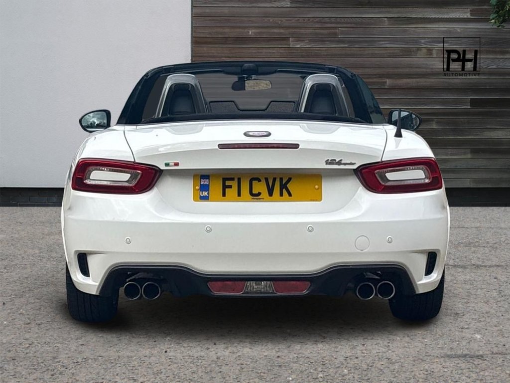 USED 2018 F ABARTH 124 SPIDER 1.4 MultiAir Convertible 2dr Petrol Auto Euro 6 (170 ps) BOSE|VISIBILITY PACK|1 OWNER