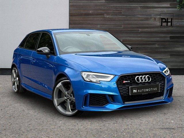 2017 67 Audi Rs3 2.5 TFSI Sportback 5dr Petrol S Tronic quattro Euro 6 (s/s) (400 ps)