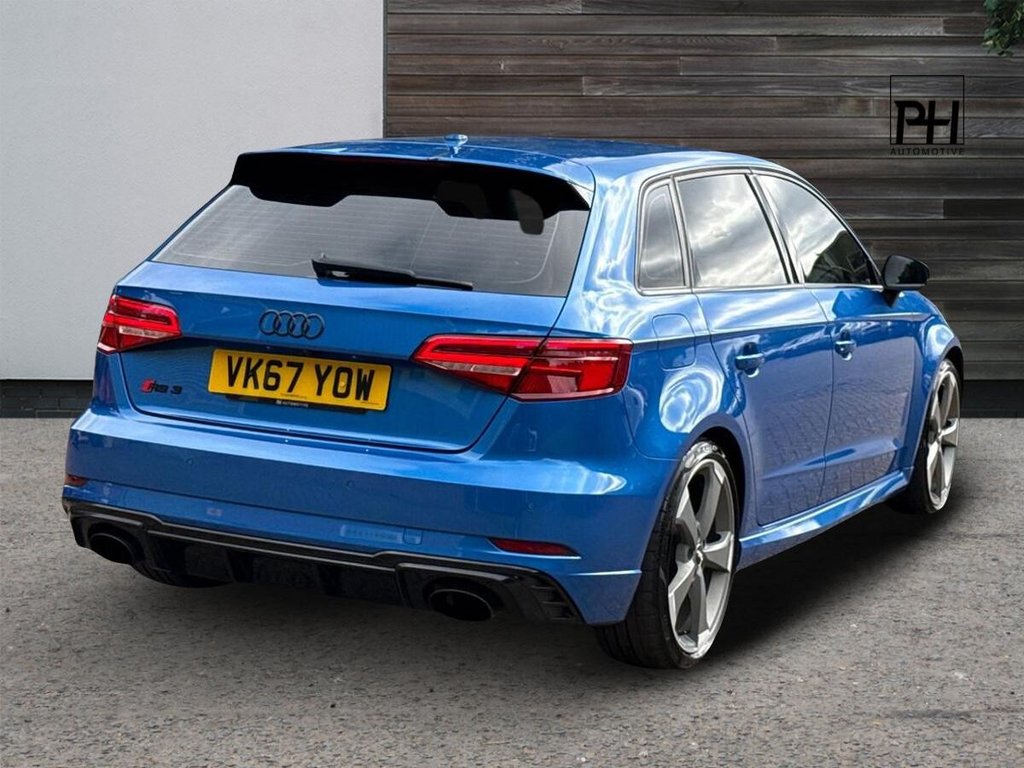 USED 2017 67 AUDI RS3 2.5 TFSI Sportback 5dr Petrol S Tronic quattro Euro 6 (s/s) (400 ps) RS EXHAUST|B&O|MAG RIDE|PPF