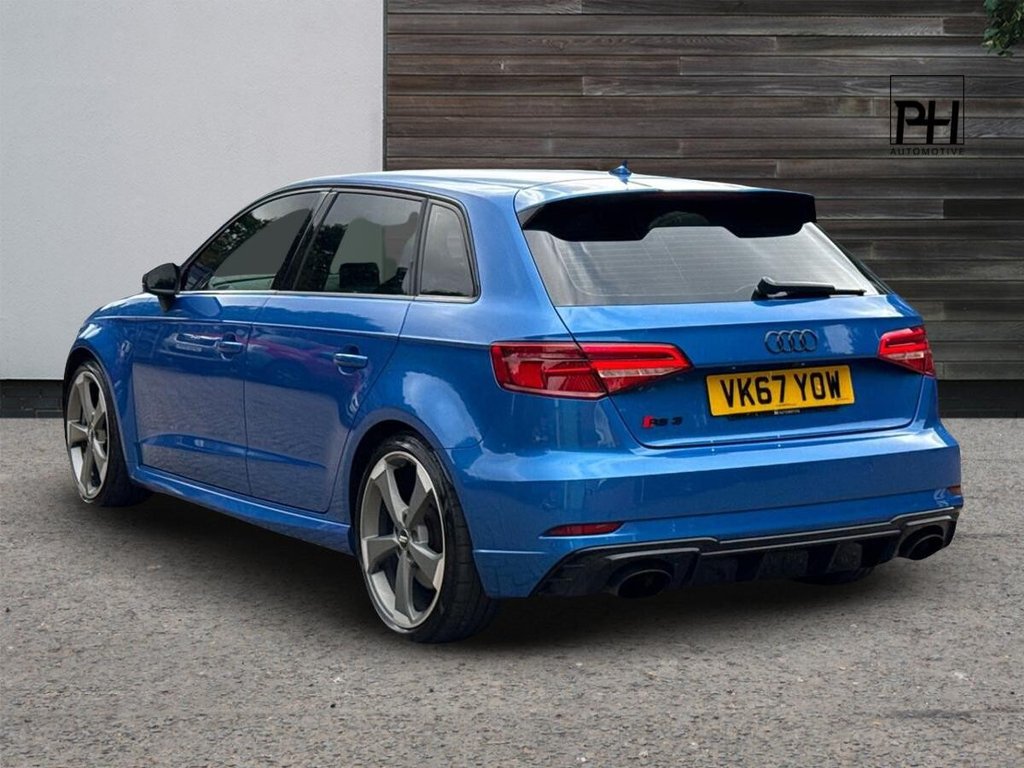 USED 2017 67 AUDI RS3 2.5 TFSI Sportback 5dr Petrol S Tronic quattro Euro 6 (s/s) (400 ps) RS EXHAUST|B&O|MAG RIDE|PPF