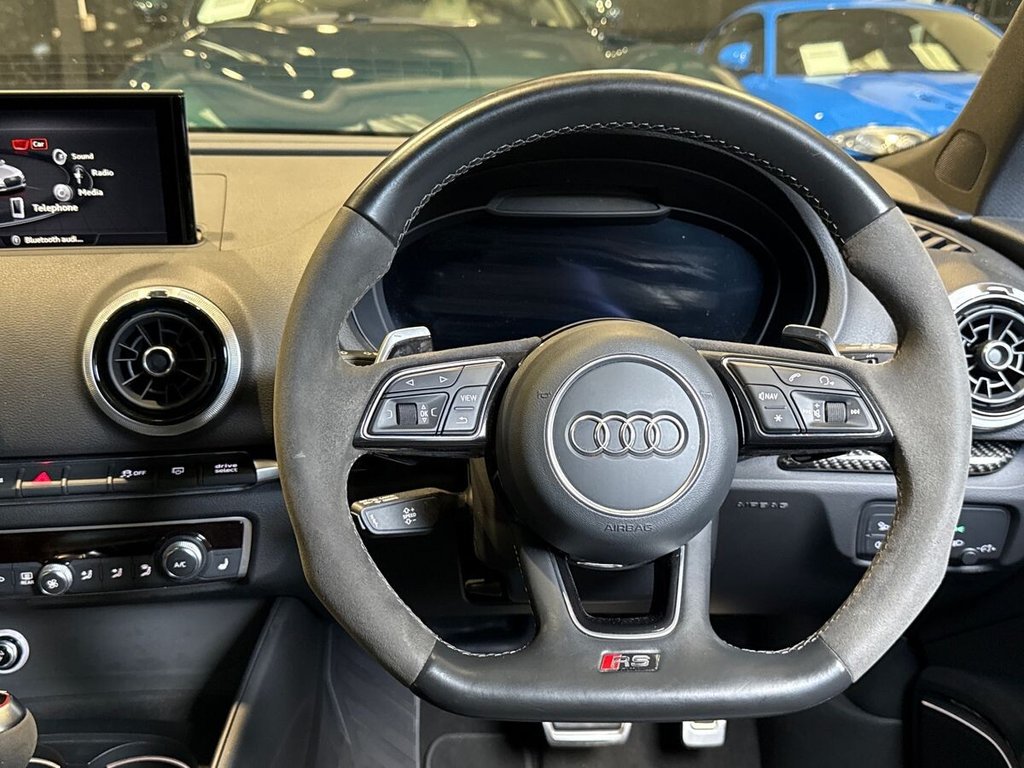 USED 2017 67 AUDI RS3 2.5 TFSI Sportback 5dr Petrol S Tronic quattro Euro 6 (s/s) (400 ps) RS EXHAUST|B&O|MAG RIDE|PPF