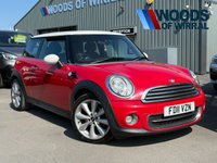 USED 2011 11 MINI HATCH 1.6 Cooper Hatchback 3dr Petrol Manual Euro 5 (s/s) (122 ps) 
