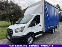 USED 2022 22 FORD TRANSIT 2.0 350 3.5t. L4 Lwb 4.2m Curtainside + or - Tail Lift, Eu 6, Air Con, 130ps A/C, FREE UK Delivery, Finance, P/x