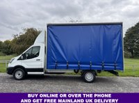 USED 2022 22 FORD TRANSIT 2.0 350 3.5t. L4 Lwb 4.2m Curtainside + or - Tail Lift, Eu 6, Air Con, 130ps A/C, FREE UK Delivery, Finance, P/x