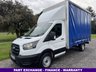 USED 2022 22 FORD TRANSIT 2.0 350 3.5t. L4 Lwb 4.2m Curtainside + or - Tail Lift, Eu 6, Air Con, 130ps A/C, FREE UK Delivery, Finance, P/x