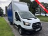 USED 2022 22 FORD TRANSIT 2.0 350 3.5t. L4 Lwb 4.2m Curtainside + or - Tail Lift, Eu 6, Air Con, 130ps A/C, FREE UK Delivery, Finance, P/x