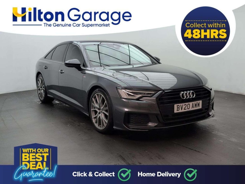 Used 2020 20 AUDI A6 SALOON 2.0 TDI 40 Black Edition Saloon 4dr Diesel S Tronic Euro 6 (s/s) (204 ps) HEATED FRONT SEATS+PRIVACY GLASS CLICK & COLLECT/HOME DELIVERY
