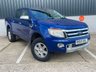 USED 2015 65 FORD RANGER 3.2 TDCi Limited 1 Pickup Double Cab 4dr Diesel Manual 4WD Euro 5 (200 ps) * NO VAT + TOW BAR *