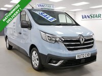 USED 2022 72 RENAULT TRAFIC 30 2.0 DCI 130 BHP LL LONG SPORT EDITION ( NO VAT ! ) SAT NAV | LL LONG | AIR CON | NO VAT !