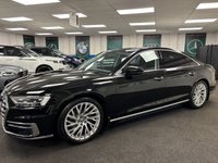USED 2018 68 AUDI A8 3.0 TDI V6 50 Saloon 4dr Diesel Tiptronic quattro Euro 6 (s/s) (286 ps) UK DELIVERY FLAT FEE &pound;175 (SUBJECT TO DEAL) *OVER 100 IMAGES ON OUR WEBSITE*BESPOKE FINANCE ARRANGED*PART EXCHANGE WELCOME*ALL VEHICLES HPI CLEAR