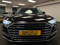 USED 2018 68 AUDI A8 3.0 TDI V6 50 Saloon 4dr Diesel Tiptronic quattro Euro 6 (s/s) (286 ps) UK DELIVERY FLAT FEE &pound;175 (SUBJECT TO DEAL) *OVER 100 IMAGES ON OUR WEBSITE*BESPOKE FINANCE ARRANGED*PART EXCHANGE WELCOME*ALL VEHICLES HPI CLEAR