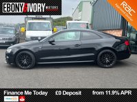 USED 2016 16 AUDI A5 2.0 TDI Black Edition Plus Coupe 2dr Diesel Manual quattro Euro 6 (s/s) (190 ps) Full service history, 2 keys, very well kept