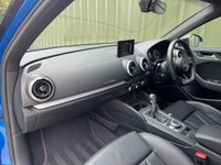 USED 2017 17 AUDI S3 2.0 TFSI Black Edition Sportback 5dr Petrol S Tronic quattro Euro 6 (s/s) (310 ps) 