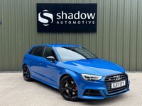 USED 2017 17 AUDI S3 2.0 TFSI Black Edition Sportback 5dr Petrol S Tronic quattro Euro 6 (s/s) (310 ps) 