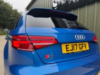 USED 2017 17 AUDI S3 2.0 TFSI Black Edition Sportback 5dr Petrol S Tronic quattro Euro 6 (s/s) (310 ps) 