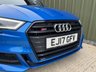 USED 2017 17 AUDI S3 2.0 TFSI Black Edition Sportback 5dr Petrol S Tronic quattro Euro 6 (s/s) (310 ps) 