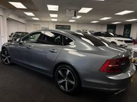 USED 2018 18 VOLVO S90 2.0 D4 R-DESIGN 8 SPEED GEARTRONIC AUTO 4 DR UK DELIVERY FLAT FEE &pound;175 (SUBJECT TO DEAL) *OVER 100 IMAGES ON OUR WEBSITE*BESPOKE FINANCE ARRANGED*PART EXCHANGE WELCOME*ALL VEHICLES HPI CLEAR