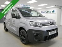 USED 2022 71 CITROEN BERLINGO XL 1.5 BLUEHDI 100 BHP LONG DRIVER PRO 6 DOOR ( SAT NAV ) 2022 YEAR | SAT NAV | AIR CON | XL LONG