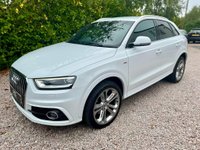 USED 2014 64 AUDI Q3 2.0 TDI S line Plus quattro Euro 5 (s/s) 5dr LOW MILEAGE+FSH+BOSE+SAT NAV++
