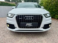 USED 2014 64 AUDI Q3 2.0 TDI S line Plus quattro Euro 5 (s/s) 5dr LOW MILEAGE+FSH+BOSE+SAT NAV++