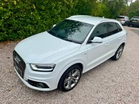 USED 2014 64 AUDI Q3 2.0 TDI S line Plus quattro Euro 5 (s/s) 5dr LOW MILEAGE+FSH+BOSE+SAT NAV++