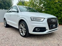 USED 2014 64 AUDI Q3 2.0 TDI S line Plus quattro Euro 5 (s/s) 5dr LOW MILEAGE+FSH+BOSE+SAT NAV++