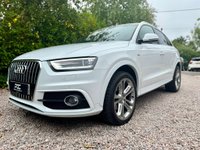 USED 2014 64 AUDI Q3 2.0 TDI S line Plus quattro Euro 5 (s/s) 5dr LOW MILEAGE+FSH+BOSE+SAT NAV++