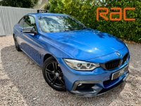 USED 2014 64 BMW 4 SERIES 2.0 420d M Sport Auto Euro 6 (s/s) 2dr M4 STYLING+OYSTER LEATHER+FSH+