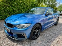 USED 2014 64 BMW 4 SERIES 2.0 420d M Sport Auto Euro 6 (s/s) 2dr M4 STYLING+OYSTER LEATHER+FSH+