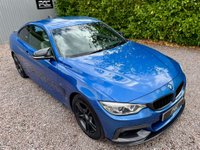 USED 2014 64 BMW 4 SERIES 2.0 420d M Sport Auto Euro 6 (s/s) 2dr M4 STYLING+OYSTER LEATHER+FSH+