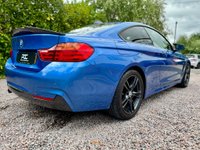 USED 2014 64 BMW 4 SERIES 2.0 420d M Sport Auto Euro 6 (s/s) 2dr M4 STYLING+OYSTER LEATHER+FSH+