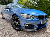 USED 2014 64 BMW 4 SERIES 2.0 420d M Sport Auto Euro 6 (s/s) 2dr M4 STYLING+OYSTER LEATHER+FSH+