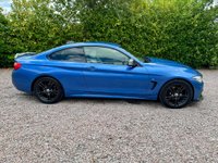 USED 2014 64 BMW 4 SERIES 2.0 420d M Sport Auto Euro 6 (s/s) 2dr M4 STYLING+OYSTER LEATHER+FSH+