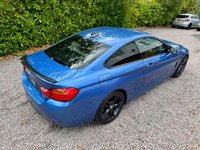 USED 2014 64 BMW 4 SERIES 2.0 420d M Sport Auto Euro 6 (s/s) 2dr M4 STYLING+OYSTER LEATHER+FSH+