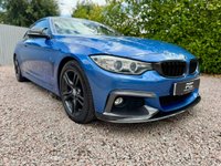 USED 2014 64 BMW 4 SERIES 2.0 420d M Sport Auto Euro 6 (s/s) 2dr M4 STYLING+OYSTER LEATHER+FSH+