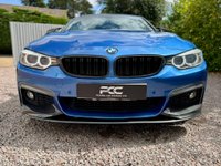 USED 2014 64 BMW 4 SERIES 2.0 420d M Sport Auto Euro 6 (s/s) 2dr M4 STYLING+OYSTER LEATHER+FSH+