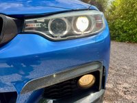 USED 2014 64 BMW 4 SERIES 2.0 420d M Sport Auto Euro 6 (s/s) 2dr M4 STYLING+OYSTER LEATHER+FSH+