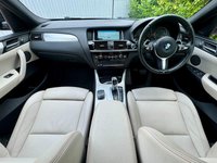 USED 2017 67 BMW X4 3.0 35d M Sport Auto xDrive Euro 6 (s/s) 5dr IVORY LEATHER+X4M STYLING+ULEZ