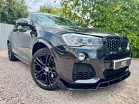 USED 2017 67 BMW X4 3.0 35d M Sport Auto xDrive Euro 6 (s/s) 5dr IVORY LEATHER+X4M STYLING+ULEZ