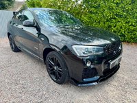 USED 2017 67 BMW X4 3.0 35d M Sport Auto xDrive Euro 6 (s/s) 5dr IVORY LEATHER+X4M STYLING+ULEZ