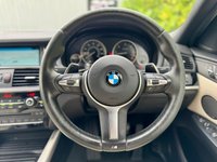 USED 2017 67 BMW X4 3.0 35d M Sport Auto xDrive Euro 6 (s/s) 5dr IVORY LEATHER+X4M STYLING+ULEZ