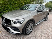 USED 2020 70 MERCEDES-BENZ GLC 2.0 GLC300de 13.5kWh AMG Line (Premium) Coupe G-Tronic+ 4MATIC Euro 6 (s/s) 5dr PLUG IN HYBRID+GTS STYLING+FSH