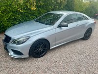 USED 2014 14 MERCEDES-BENZ E CLASS 2.1 E250 CDI AMG Sport G-Tronic+ Euro 5 (s/s) 2dr GTS GRILLE+LEATHER+REAR CAMERA