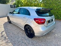 USED 2017 66 MERCEDES-BENZ A CLASS 1.6 A180 Sport 7G-DCT Euro 6 (s/s) 5dr A45 AMG STYLE+ FSH+ULEZ+AUTO++