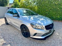 USED 2017 66 MERCEDES-BENZ A CLASS 1.6 A180 Sport 7G-DCT Euro 6 (s/s) 5dr A45 AMG STYLE+ FSH+ULEZ+AUTO++