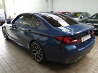 USED 2021 21 BMW 5 SERIES 2.0 520d MHT M Sport Saloon 4dr Diesel Hybrid Steptronic Euro 6 (s/s) (190 ps) SAT NAV HEATED LEATHER SEATS REAR VIEW CAMERA CRUISE CONTROL PARKING SENSORS 1 OWNER EXCELLENT SERVICE HISTORY WARRANTY